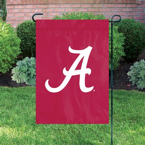 alabama crimson tide garden flag